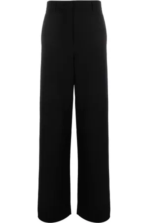 Giorgio Armani Pantalon de tailleur à coupe ample