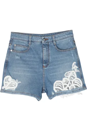 ERMANNO SCERVINO Short court à empiècements en dentelle