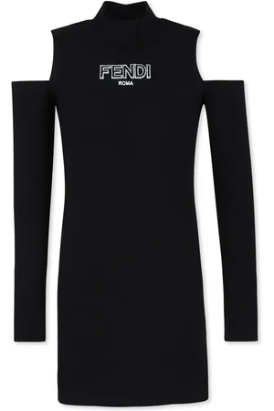 Fendi Robe à détails de découpes