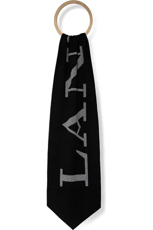 Lanvin écharpe à logo imprimé
