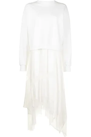 GOEN.J Robe mi-longue superposée