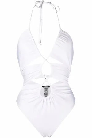 Noire Swimwear Maillot de bain à dos-nu