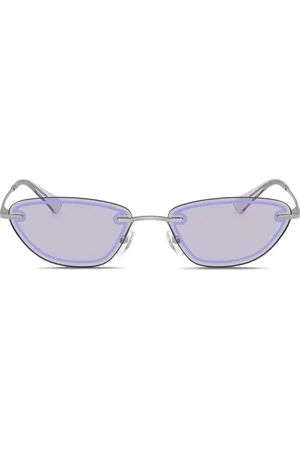 Emporio Armani Lunettes de soleil à monture ovale