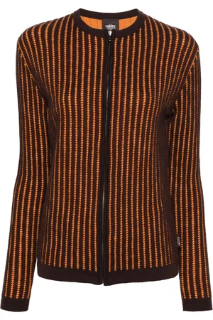 VERSACE Cardigan à broderies (années 2000)