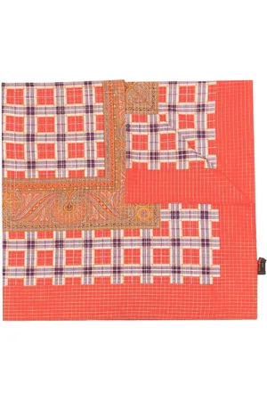 Saint Laurent écharpe à motif cachemire (années 1970)