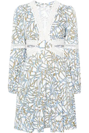 Diane von Furstenberg Robe Kimmie à coupe mi-longue