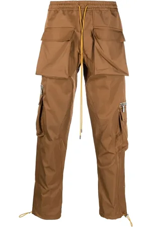 Rhude Pantalon droit à poches cargo