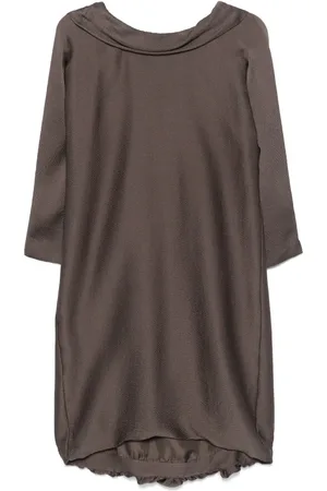 Hermès Robe mi-longue en soie (années 2000)