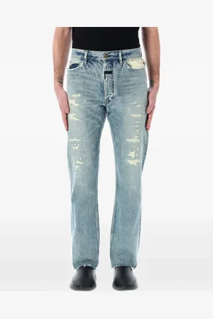FEAR OF GOD Jean à détails effilochés