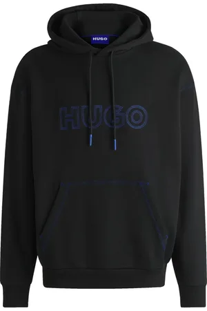 HUGO BOSS Hoodie à logo cousu
