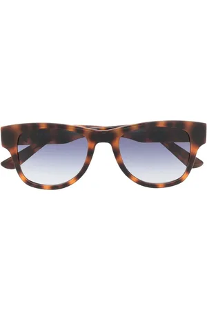 Karl Lagerfeld Lunettes de soleil carrées à plaque logo