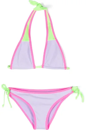 MC2 SAINT BARTH Bikini à logo brodé