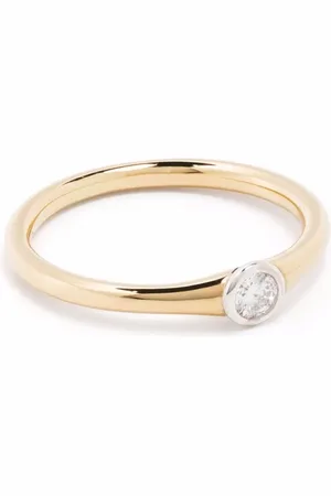COURBET Bague Origine en recyclé 18ct pavée de diamants de synthèse