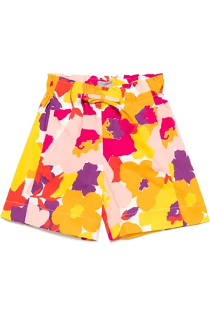Il gufo Short à fleurs