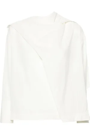 Issey Miyake Blouse à design drapé