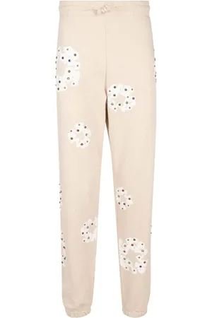 DENIM TEARS Pantalon de jogging à logo strassé