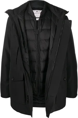 Woolrich Manteau à design superposé