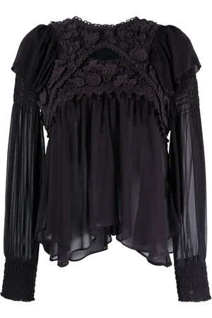 Isabel Marant Blouse Rokia à ornements en dentelle