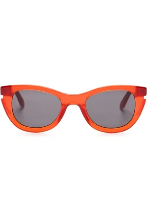 OFF-WHITE Lunettes de soleil Boulder à monture papillon