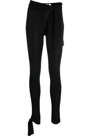 Msgm Legging à taille nouée