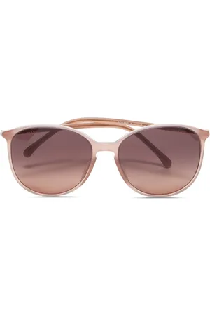 CHANEL Lunettes de soleil à monture ronde (années 2000)
