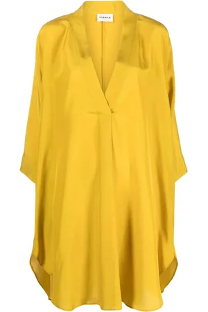 P.A.R.O.S.H. Caftan mi-longue à col v