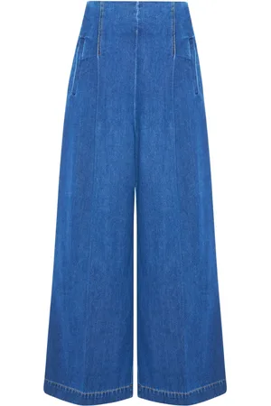 ROSETTA GETTY Jean ample à taille haute