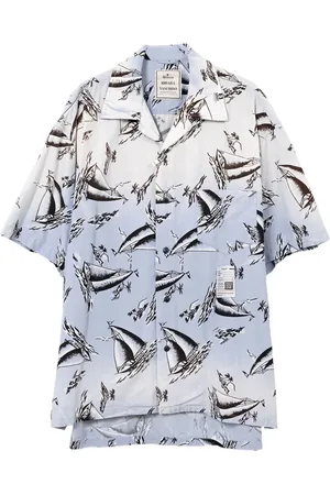 Maison Mihara Yasuhiro Chemise à imprimé graphique