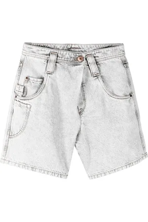 Brunello Cucinelli Short en jean à poches multiples