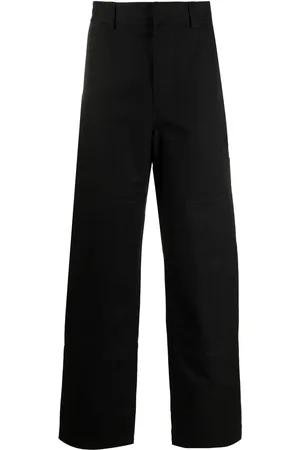 OFF-WHITE Pantalon droit à rayures Diag