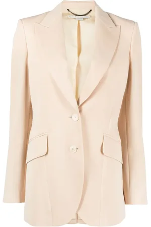 Stella McCartney Blazer en laine à simple boutonnage