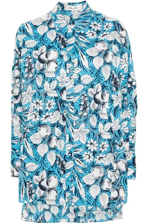 Diane von Furstenberg Chemise Caleb à imprimé végétal