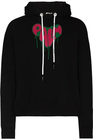Palm Angels Hoodie à logo imprimé