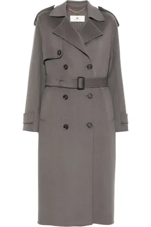 Elisabetta Franchi Trench en laine