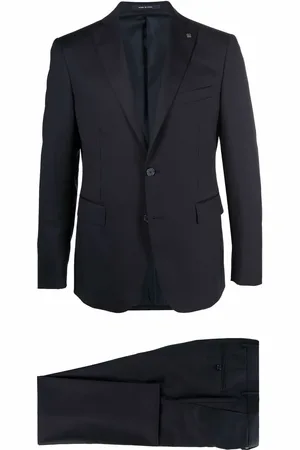 TAGLIATORE Costume en laine à simple boutonnage
