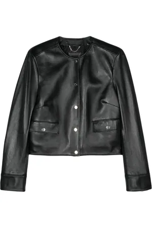 HUGO BOSS Veste bomber en cuir