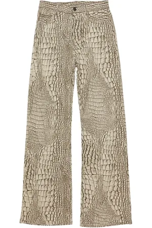 Acne Studios Pantalon à imprimé graphique