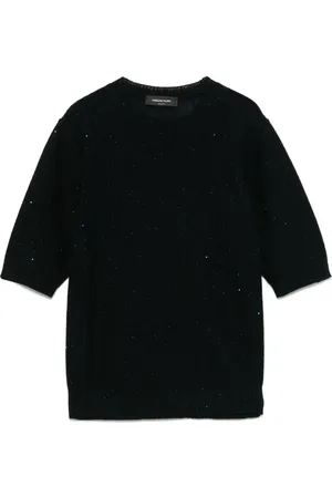 Fabiana Filippi T-shirt brodé de sequins