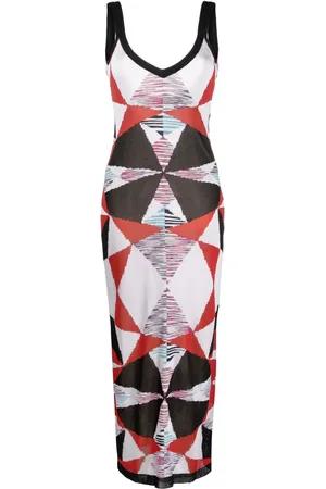 Missoni Robe en maille à coupe longue