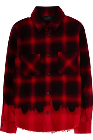 AMIRI Chemise en coton à carreaux