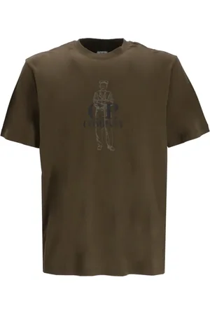 C.P. Company T-shirt à logo imprimé