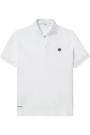 Chocoolate Polo en coton à logo appliqué