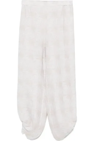 Emporio Armani Pantalon à chevilles nouées