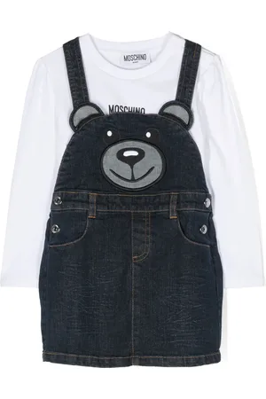 Moschino Ensemble jupe-salopette à motif Teddy Bear