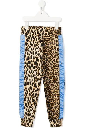 Roberto Cavalli Legging imprimé à rayures latérales