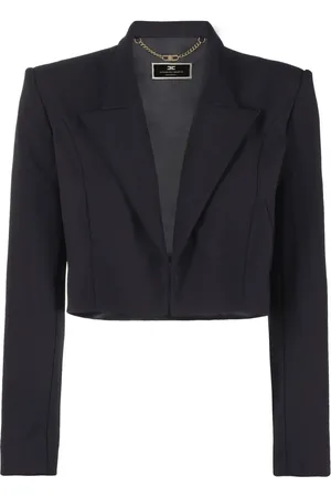 Elisabetta Franchi Blazer à coupe crop