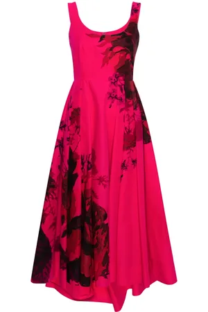 Erdem Robe évasée à fleurs