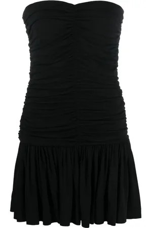 Dsquared2 Robe bustier à fronces