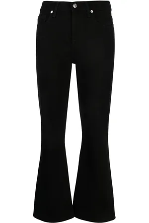 7 for all Mankind Jean évasé Betty Boot à patch logo