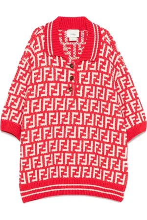 Fendi Chemise à logo FF en jacquard